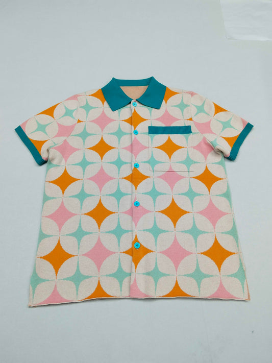 The Great Atomic Tomorrow Knit Button Up - Releases May