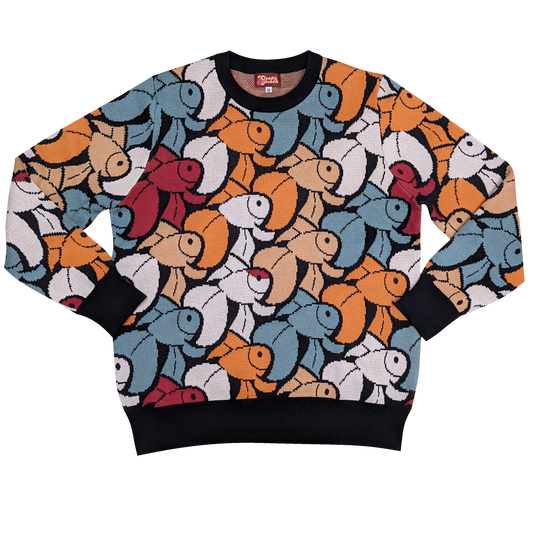 The Muted Goldfish Sweater - Sleepy Peach