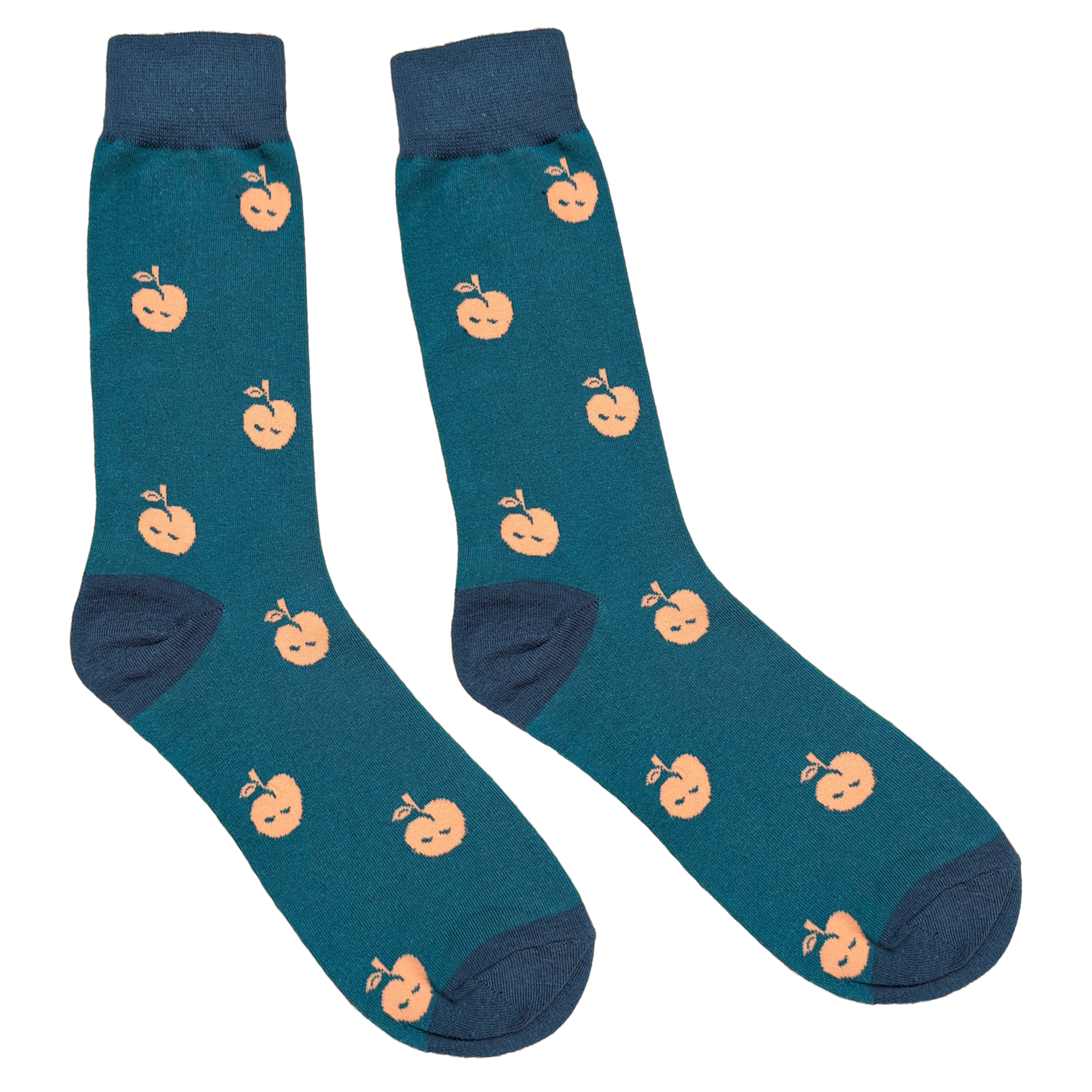 The Sleepy Peach Logo Socks