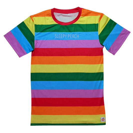 The Endless Rainbow Shirt - Sleepy Peach