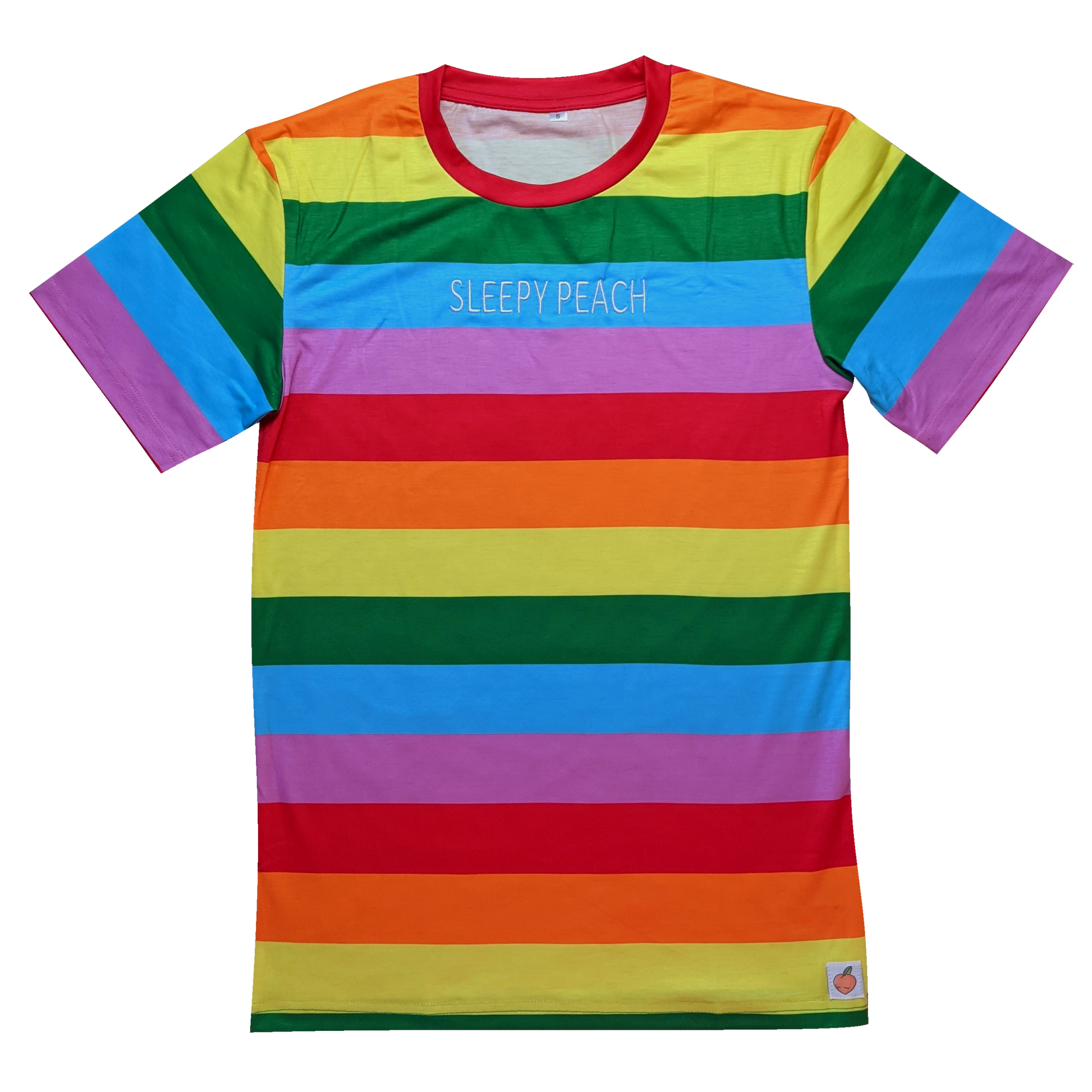 The Endless Rainbow Shirt - Sleepy Peach